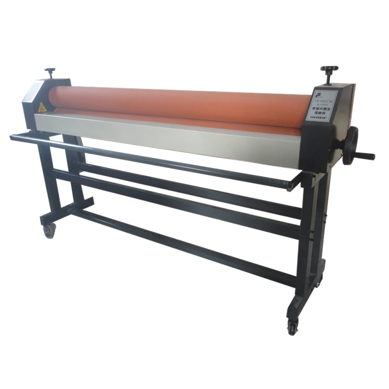 
TS1600H Heavy duty 160cm manual cold laminator 1600 with stand  (60792901170)