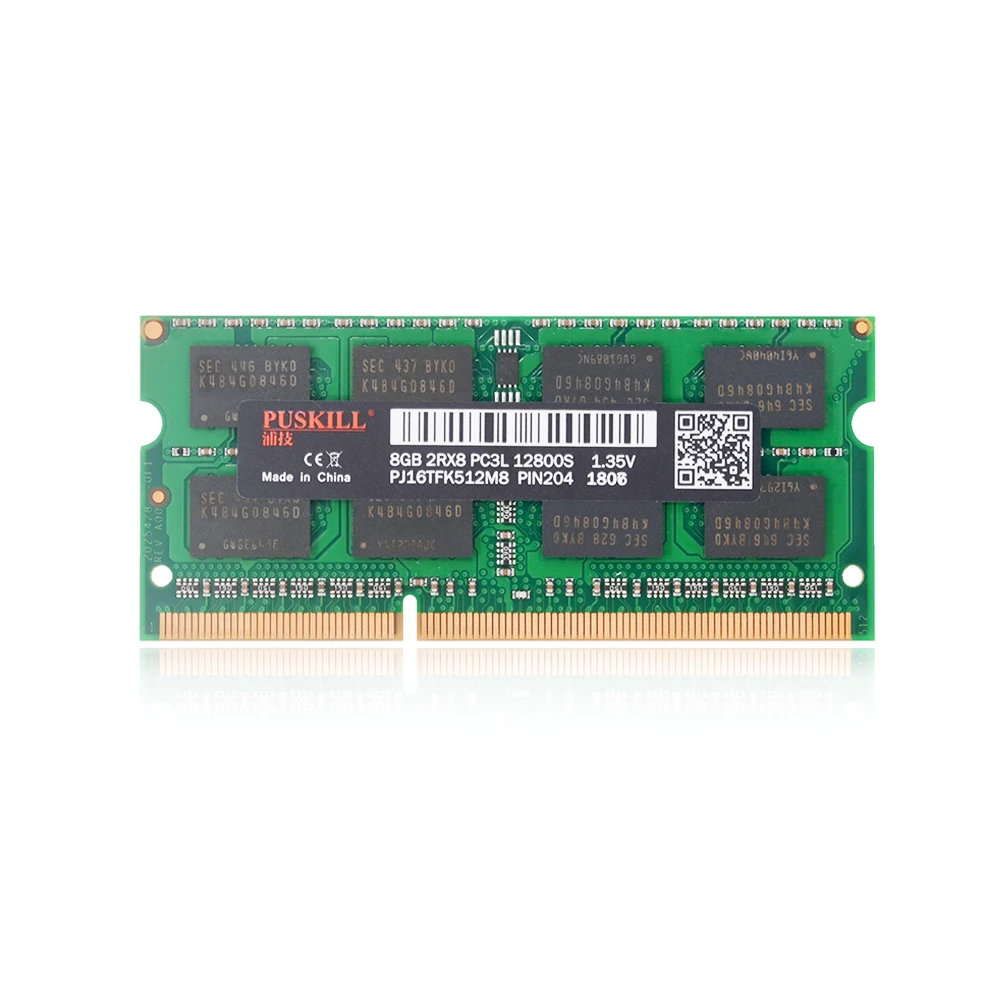 

Original Chips 2RX8 Laptop RAM ddr3l 8G 1600mhz Sodimm Memory Module