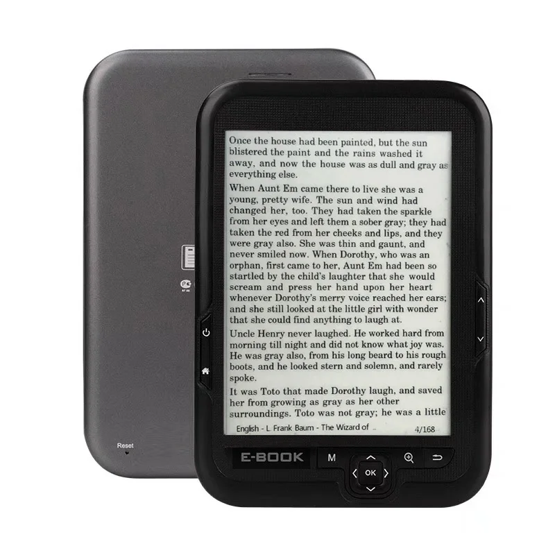 
16GB 6 inch e-book reader 1024x758 High resolution display Support card Expansion Eye protection ebook readerd 