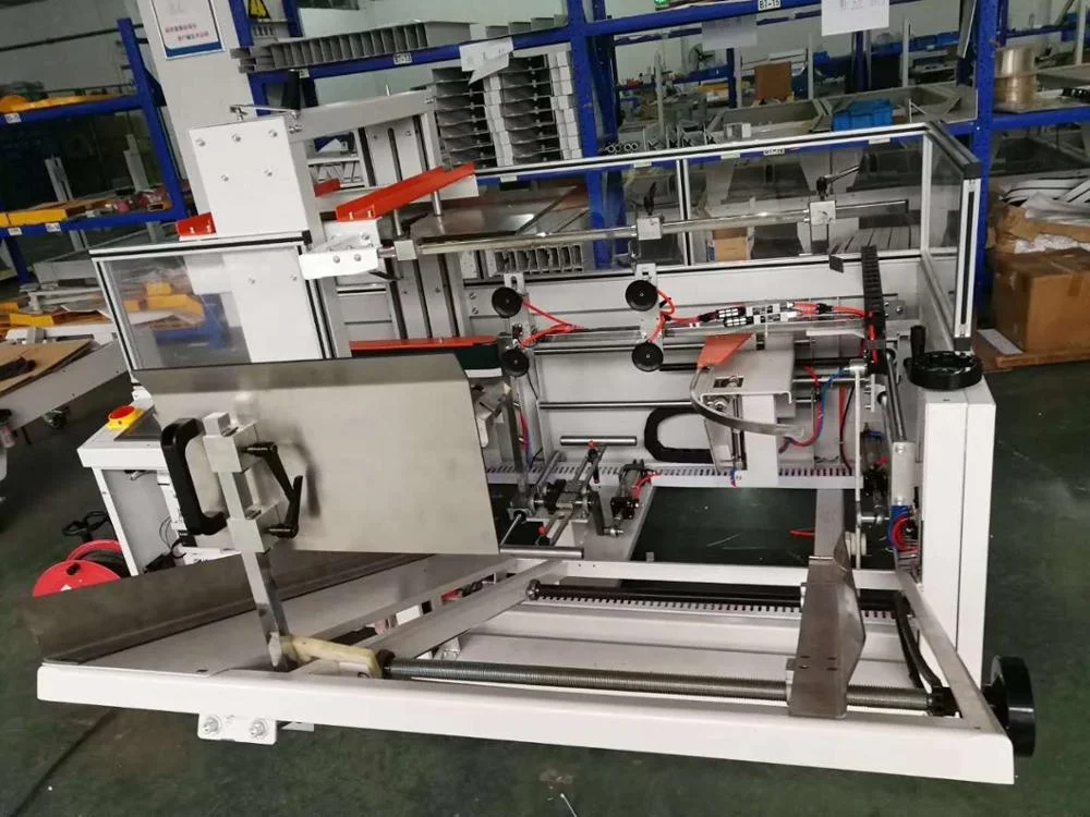 
Automatic vertical packaging machine carton erector case carton sealer 