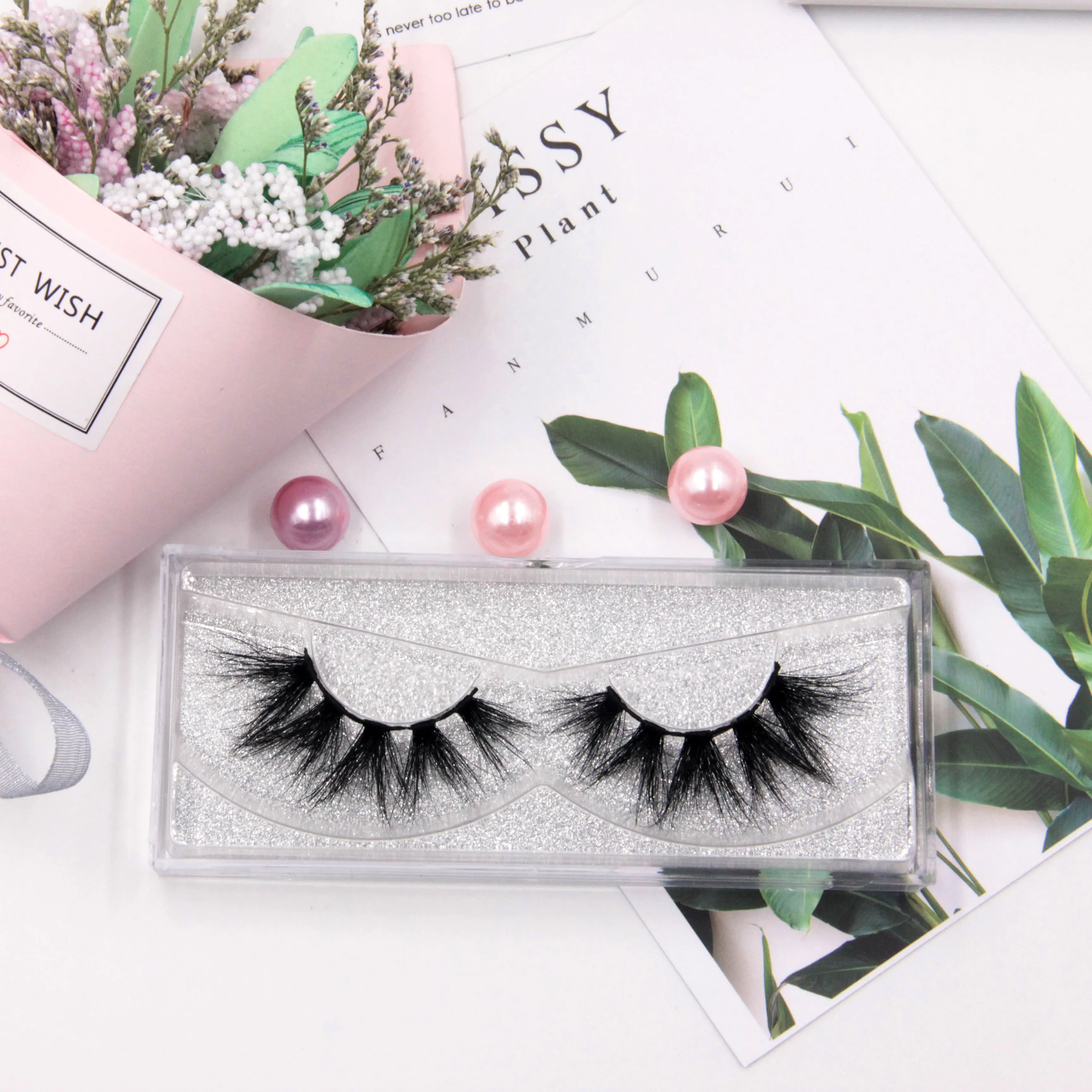 

hot sell own brand mink lashes wholesale vendor cruelty free real mink strip eyelash private label 3d mink eyelashes