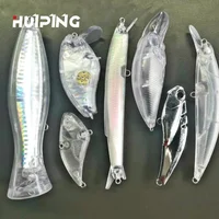 

Lures Fishing Unpainted Plastic Lure Blank Bodies Artificial Hard Bait for Minnow Crank Popper Pencil VIB