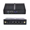 4 LAN J1900 Quad core industrial mini computer Fanless Qotom Q190G4N