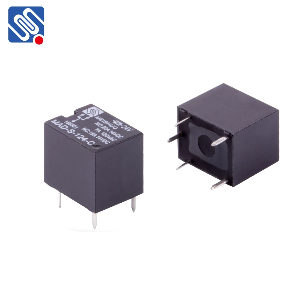 Meishuo MAD-S-112-C 5v PCB Small 7A 120VAC JQC-T78 Mini T74 4181 20A 12v Relay for Car Light