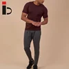 Polyester spandex breathable mens trackpants tapered mens running wear