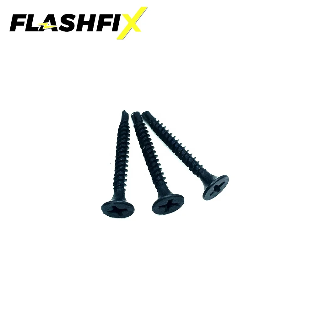 
high quality drywall screw black grey phosphated self-tapping screws 