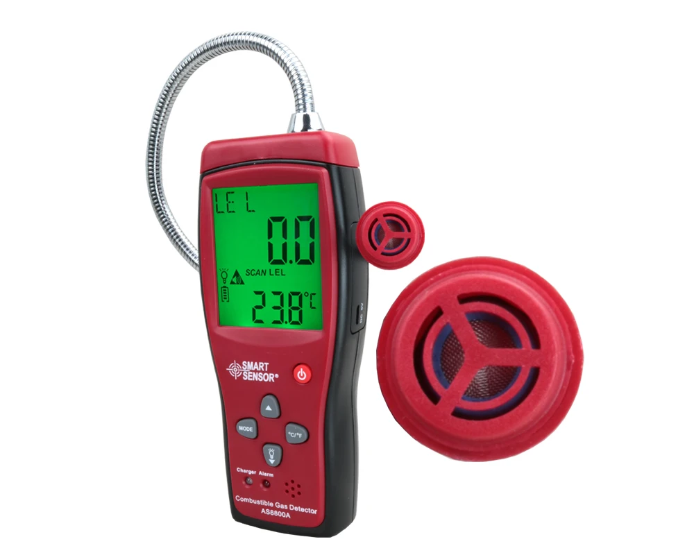 

Portable Combustible Natural Gas LPG Artificial Coal Gas Leak Detector Price