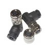 m8 5 pin male right angle plug shielded cable plug connectors for free assembly with screw type wire connection.