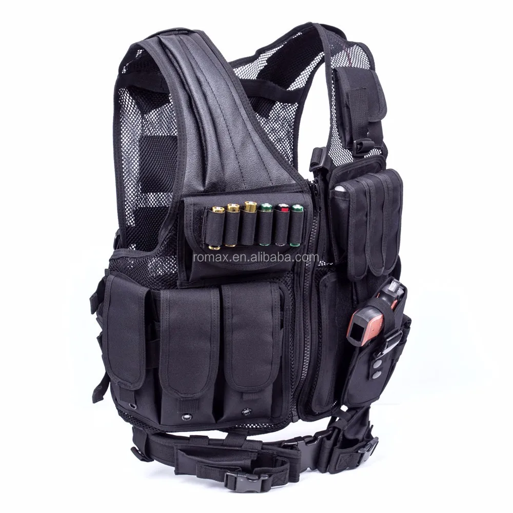 
Hunting Tactical vest Quick release heavy duty vest military adventure combat Bullet Proof vest 