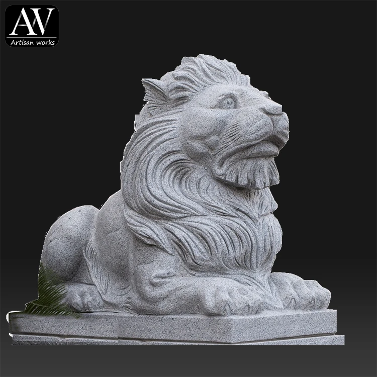 Western Outdoor Decoration Life Size Garden Lion Statue Mold Buy Lion Statue Mold,Stone Winged