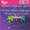 Low price different types transparent color plastic beads for decoration