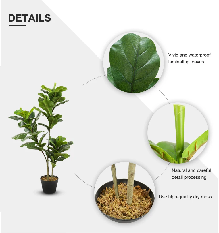 100cm Artificial Ficus Lyrata Tree Artificial Ficus Fig Tree Buy