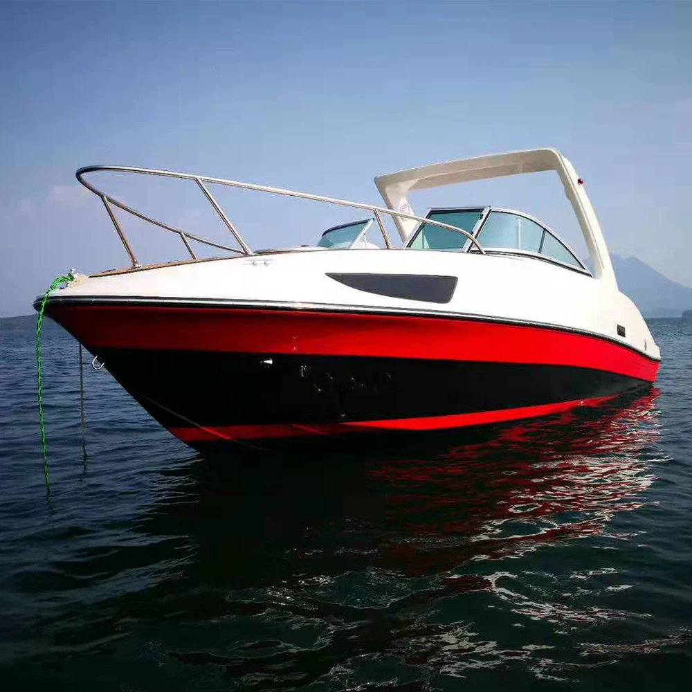 

High speed fishing fiberglass inboard sport leisure boat yacht