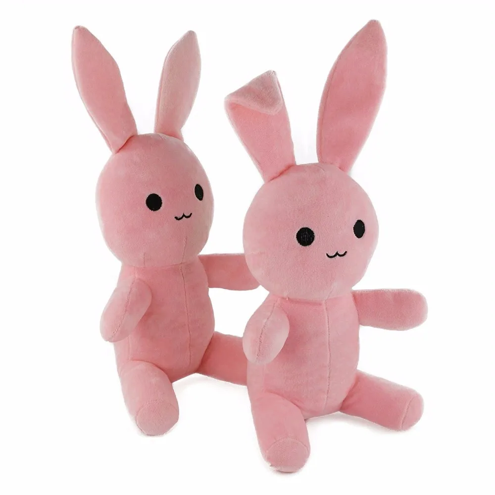 pink stuffed bunny rabbit