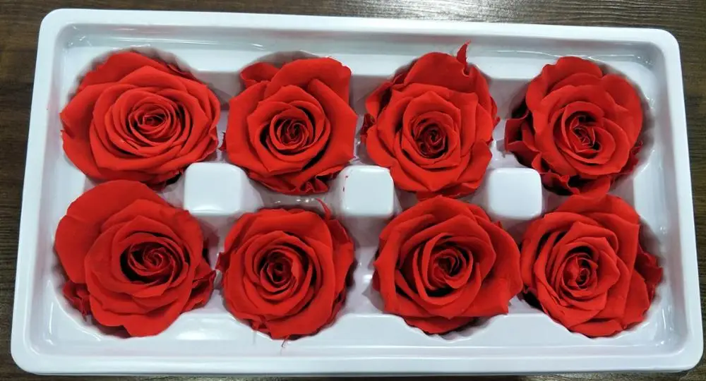 
Best Selling 4-5CM Preserved Roses Head for DIY Flower Box Gift Box 