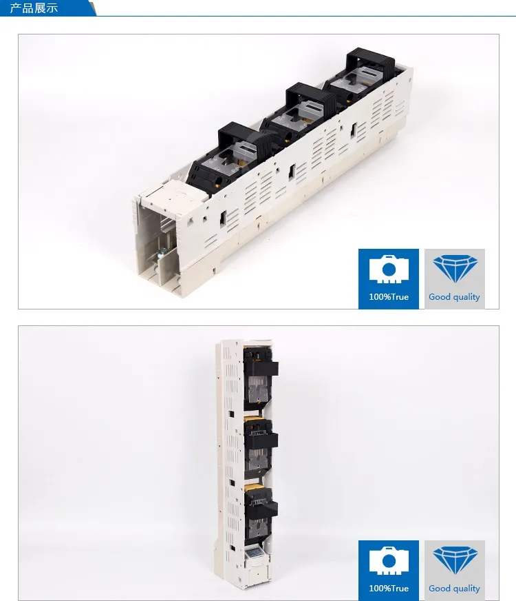 250a/400a/630a High Current Ac Vertical Strip Type 3p Fuse Switch