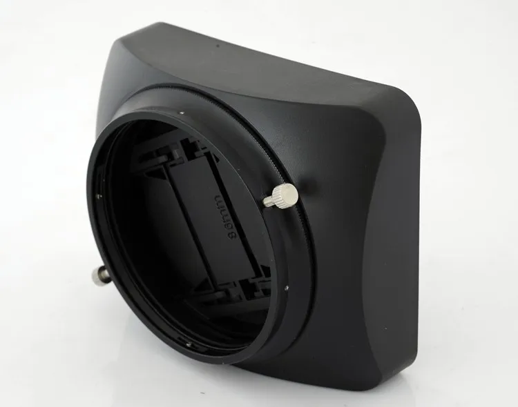 New Square 82mm Lens Hood With Lens Cap For Dv Camcorders - Buy ...
