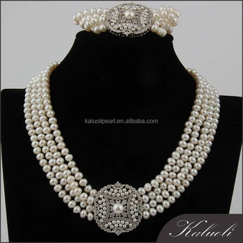 original pearl set jewellery