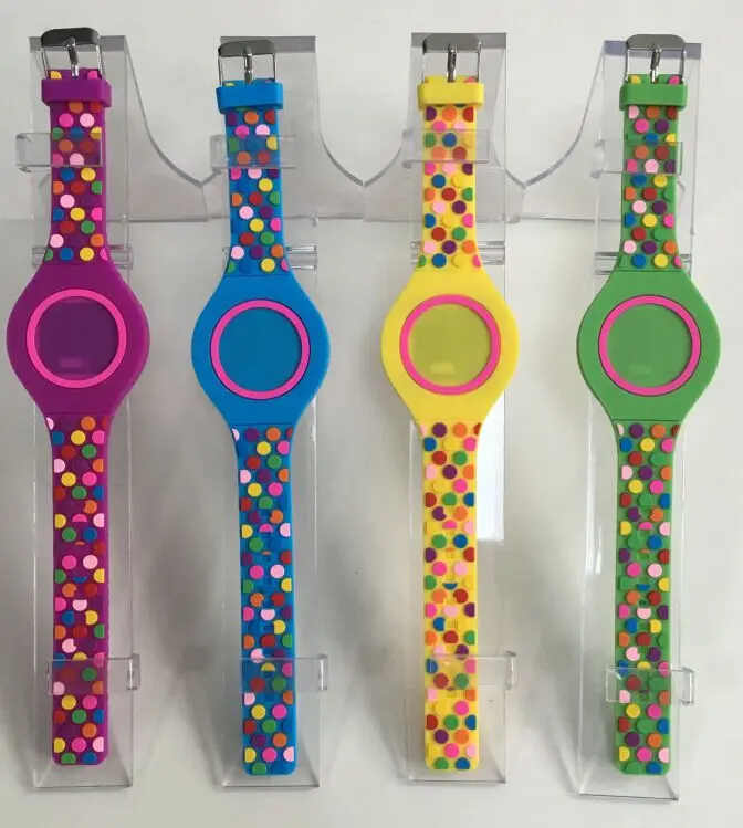 

fashion jewelry silicone candy led wacth best watch for 12 year old boy