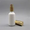 Top quality 20ml 30ml 50ml white ceramic lotion bottles