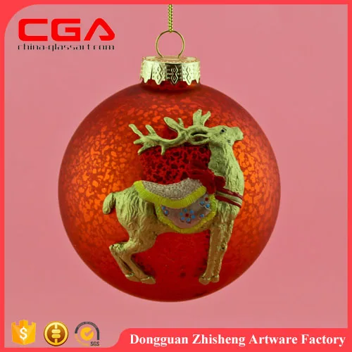 high quality customized handmade hanging glass christmas high quality customized handmade hanging glass christmas