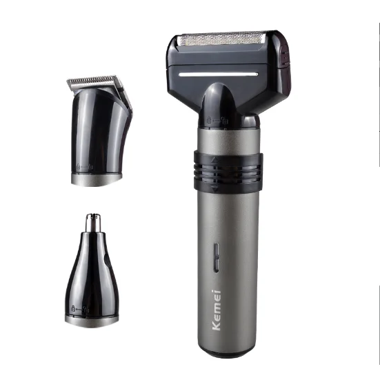 

Kemei KM-1210 New Arrival Rechargeable 3 in 1 Black Mans Trimmer and Shaver Wholesale, Grey