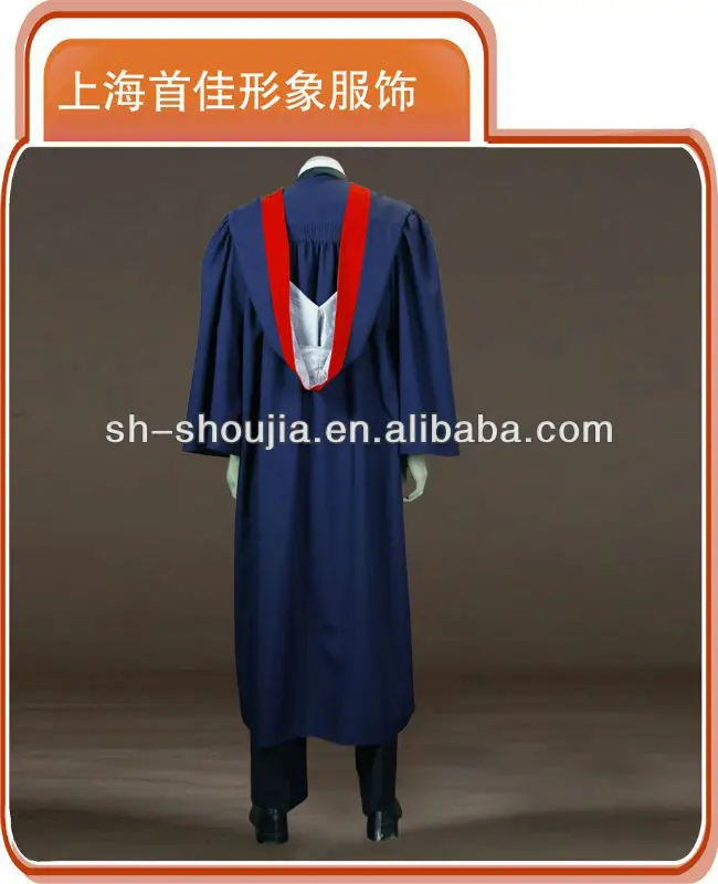 Phd Graduation Robe,High Quality Phd Academic Cheap Graduation Robe