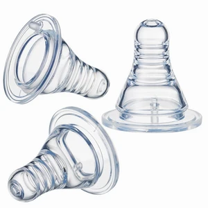 Image of Standard Neck BPA Free BabyBottle Nipple Food Grade Anti Colic Liquid Silicone Baby Nipple