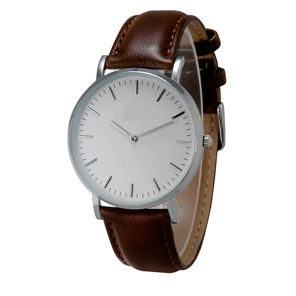 

2016 Hot sale Best Quality Women Men Unisex Simple Classic Quartz Genuine watch, 7 colors