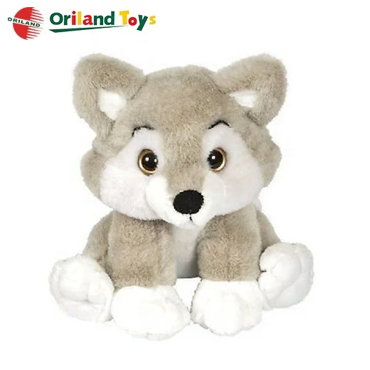 black wolf soft toy