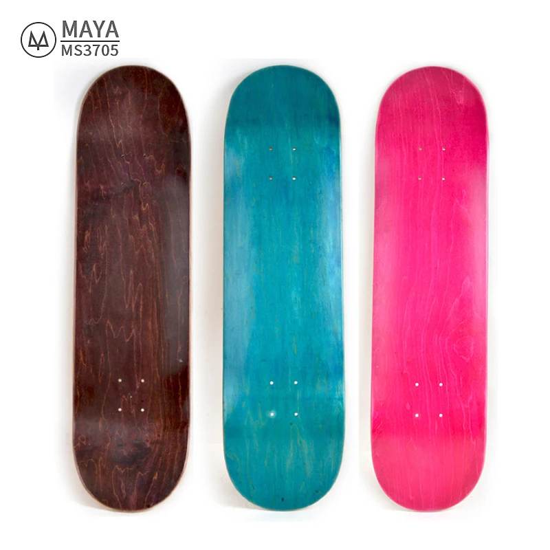 Good Quality Canadian Maple Skateboard Veneer Wholesale Uncut