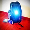 Bags,package,back pack,handbags,trolley school bags,solar backpack,solar bagpack with LED light JM-B308G