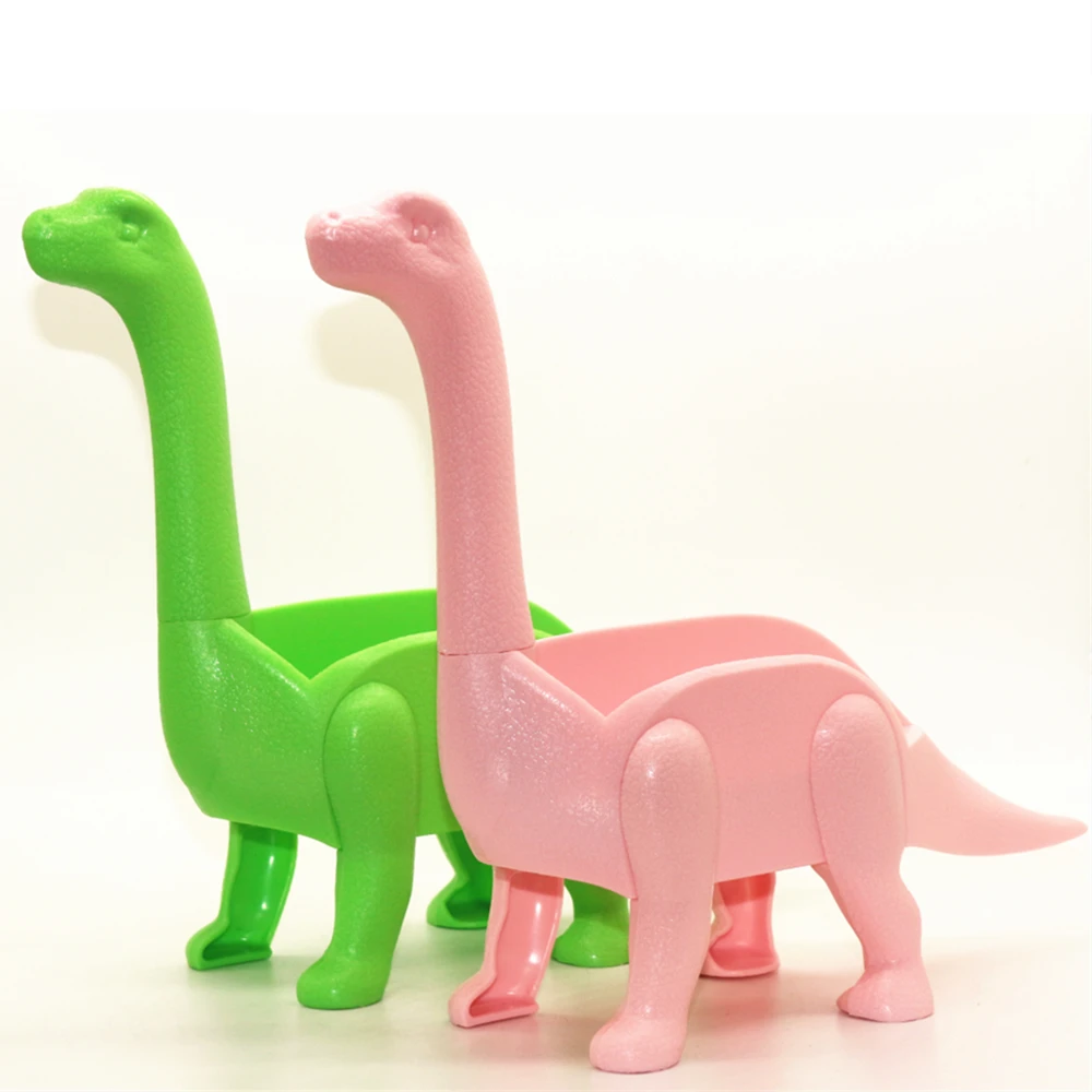 

CHRT Food Safe ABS Wholesale Plastic Dinosaur Kids Taco Holder for Fun Meal-Time Party, Army green, pink, light green