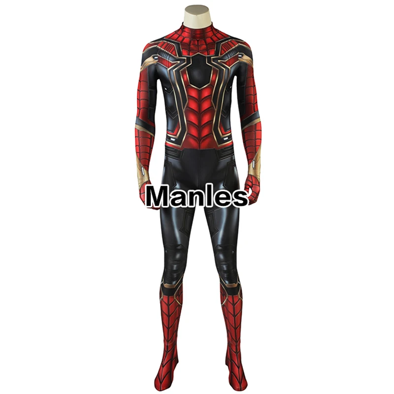 

Wholesale Movie Avengers Peter Parker Iron Spider-Man Simple Popular Cosplay Costume, N/a