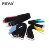 Adjustable multi-function notebook hook and loop strap with buckle