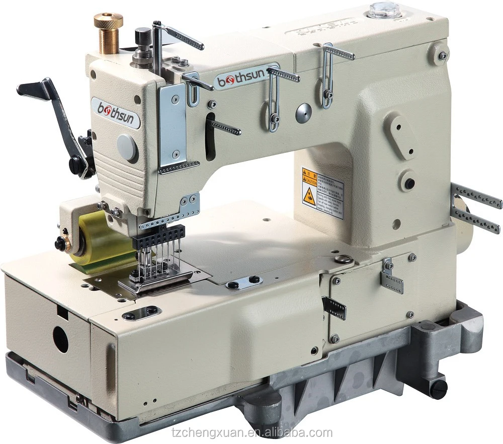 Kansai Model Bs1412p 12 Needle Double Chain Stitch Sewing Machinery,Flat Bed Multi Needle