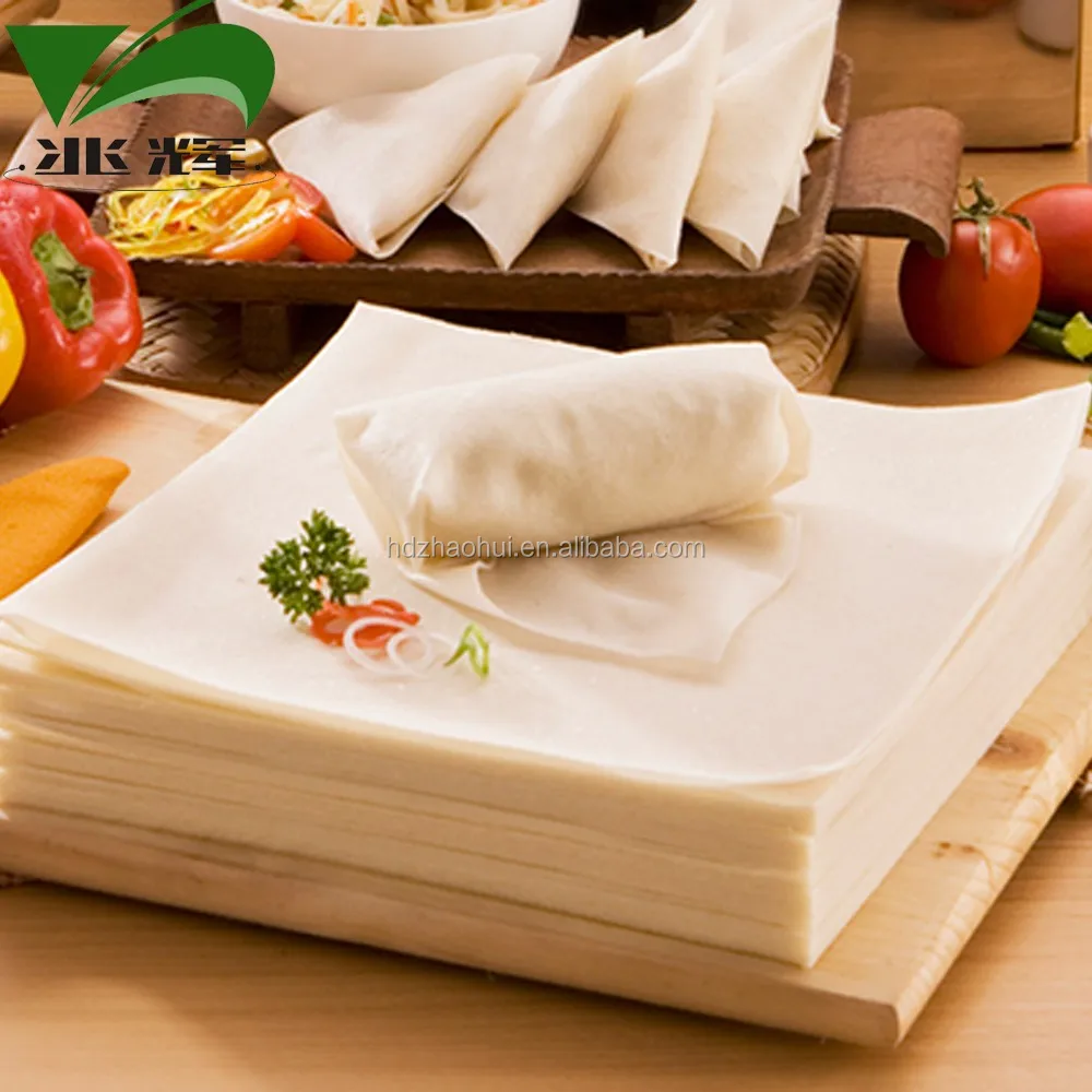 
Instant Food Spring Roll Wrapper Pastries Dough Sheet 