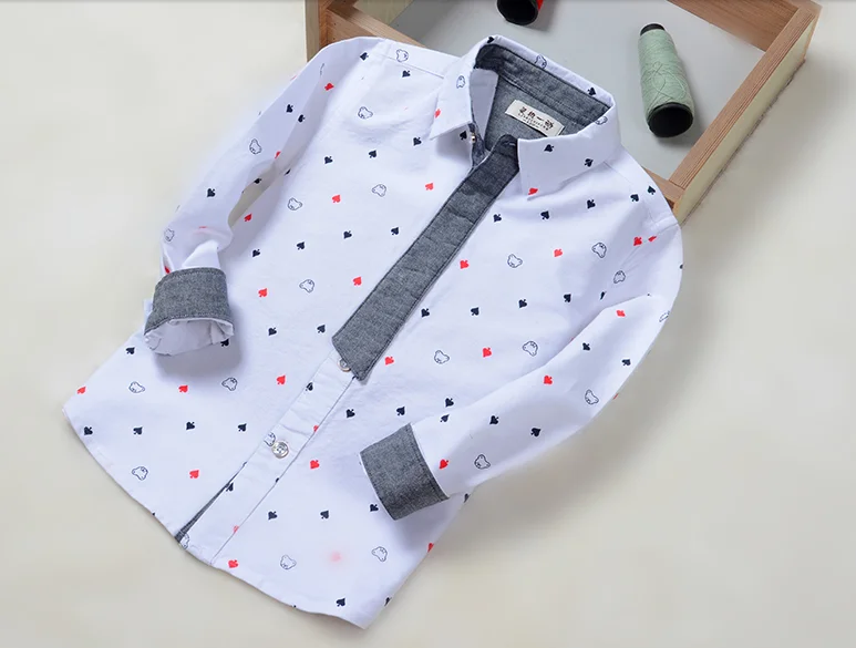 
top name brand children corduroy dress new style patter boys shirts 