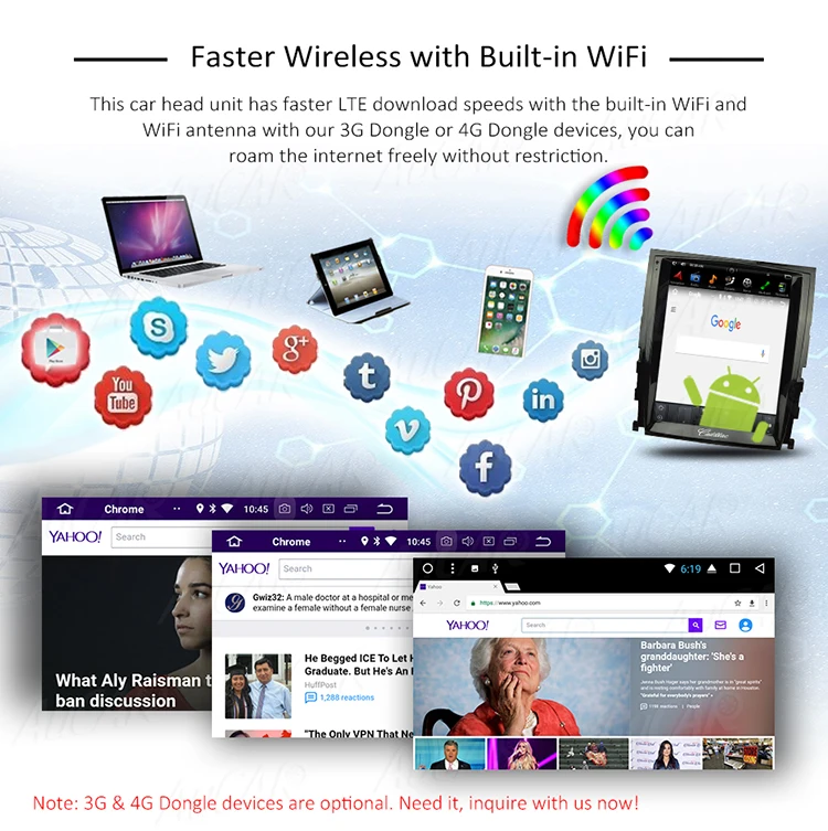 Aucar 10 4 Quot Vertical Screen Tesla 1024 768 Android Car Dvd