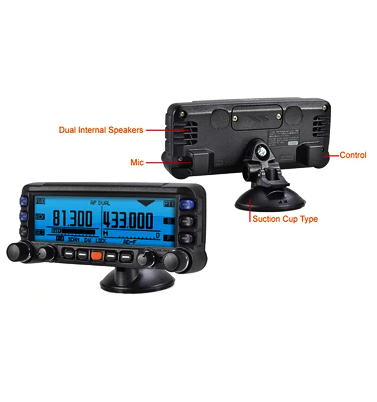 Original Yaesu Ftm350r Mobile Radio Transceiver Uhf/vhf Dual Band Car