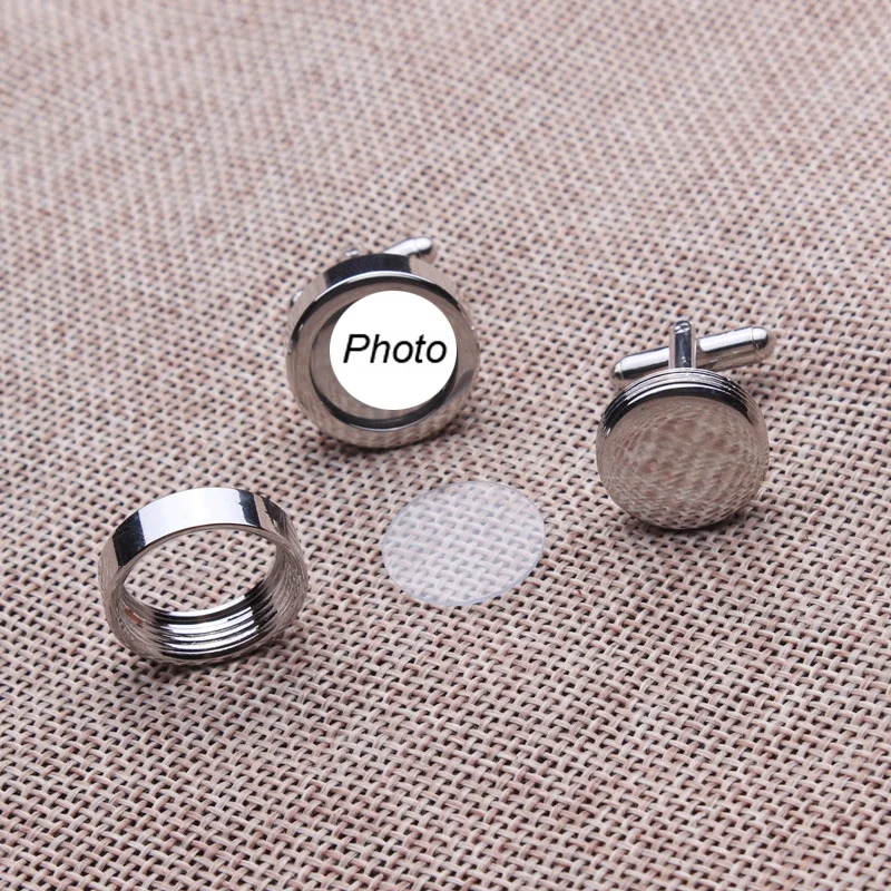 

Wholesale Wedding Photo Frame Cufflinks