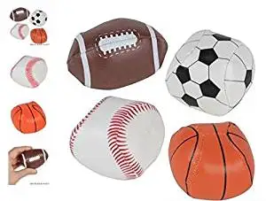 (24) 2 Soft Stuff Sport Balls ~ PARTY FAVOR ~ by RIN