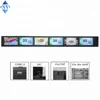 4.3inch*6screen shelf vision multiple lcd advertising player