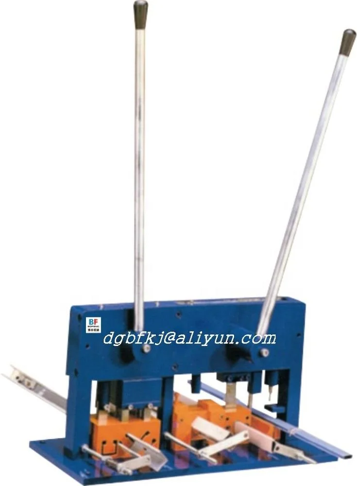 
Manual Punching machine for wooden slats Automatic cut machine for wooden PVC Faux slats 