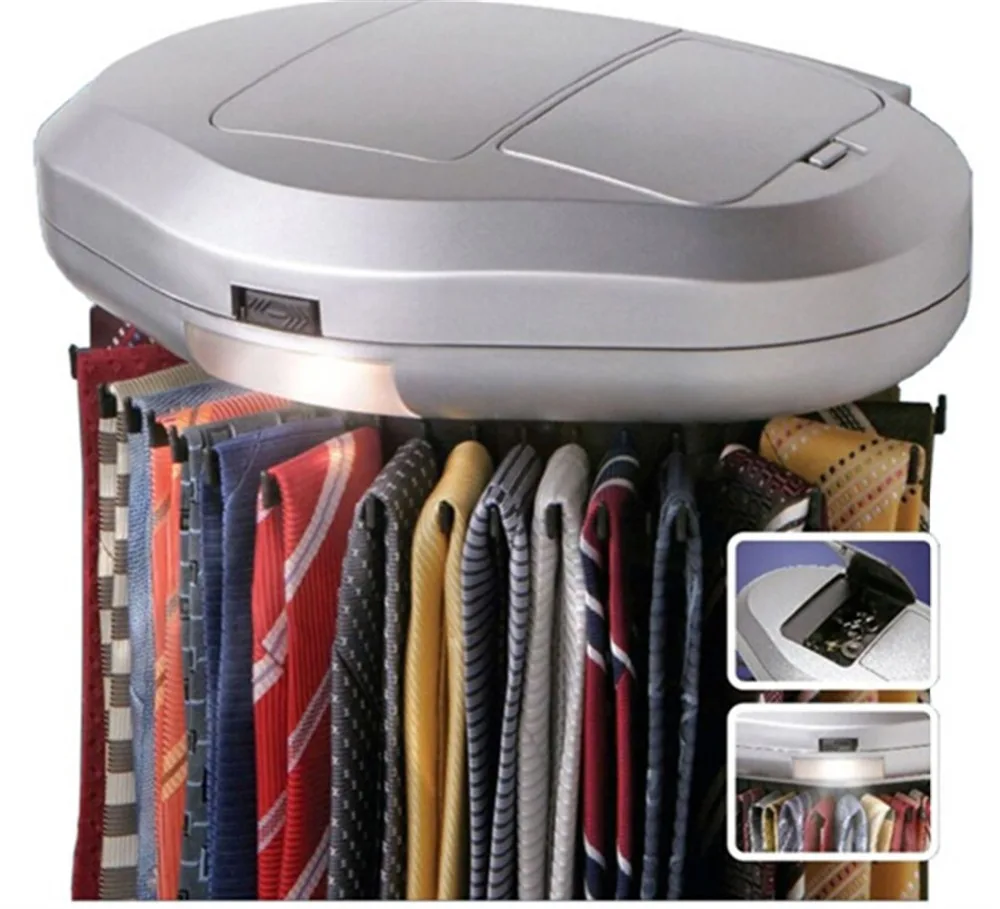 Electronic Tie Racks For Closets Jerum House Electronic Tie Racks For Closets Belt Necktie Rotates Revolving 30 Pcs Hanger Hang