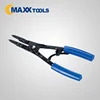 2pcs 10 inch Internal/External circlip plier set with replaced tips