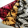 Printing leopard design PVC synthetic leather with shining surface