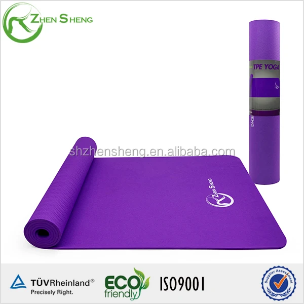Zhensheng Yoga Mat Non Slip Tpe Custom Yoga Mat - Buy Yoga Mat Non Slip