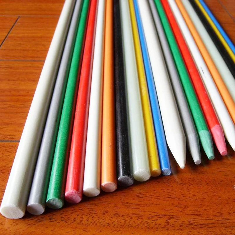 1/2" 3/4" Fiberglass Garden Stakes With Pointed - Buy Fiberglass Solid