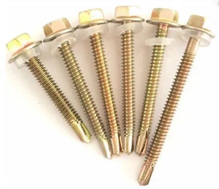 
Metric hex head self drilling screws 